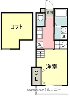 よかメゾンⅡ【2階】の間取り