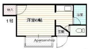 ソレシオ箱崎【2階】の間取り