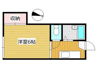 NハイツⅡ【2階】の間取り