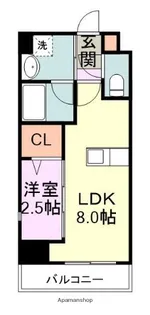 DAISY・CALDO【6階】の間取り