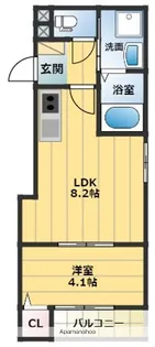 LA MAISON和白東【3階】の間取り
