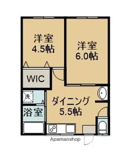 VILLETTA M【2階】の間取り