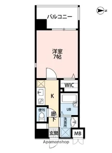 サヴォイ ラ・シャンス【5階】の間取り