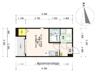 SUNLOTUS和白【1階】の間取り