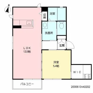 キャミスト【2階】の間取り