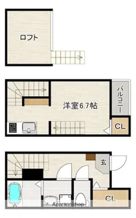 MIYABI【2階】の間取り