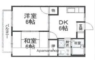 メゾンアジュレⅢ【1階】の間取り
