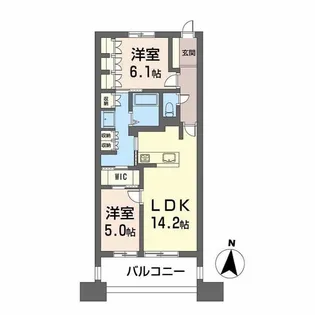 NUDGEONE.照葉【18階】の間取り