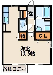 セジュールR・Y A棟【3階】の間取り