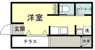 アゲル宮司浜【1階】の間取り