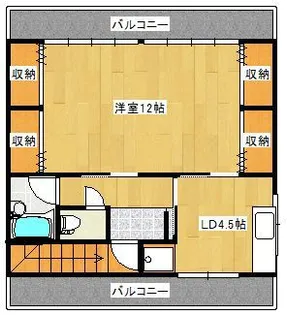 AURUM【3階】の間取り