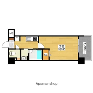 福岡県福岡市東区筥松2丁目【マンション】の間取り