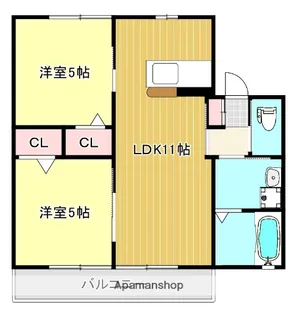 ランドマーク【2階】の間取り