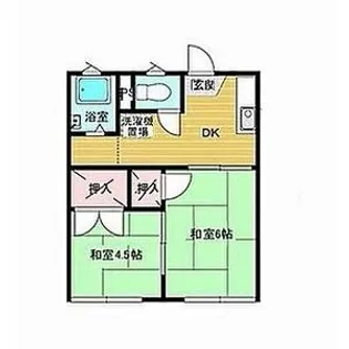 福間ハイツ【103号室】の間取り