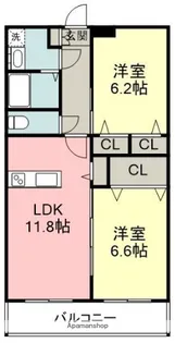 MDIブリサマリーナ花見が浜【3階】の間取り