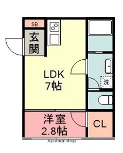 SORANONE(ソラノネ)【1階】の間取り