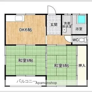 エンスペースⅠ【1階】の間取り