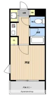 サンフローラ香椎一番館【3階】の間取り