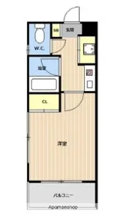 サンフローラ香椎一番館【3階】の間取り