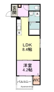 (仮称)ROBOT HOME千早【2階】の間取り
