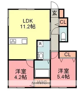 ビジョン【1階】の間取り