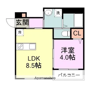 (仮称)ROBOT HOME 唐の原Ⅱ【1階】の間取り