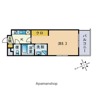 仮称)松香台2丁目マンション【2階】の間取り