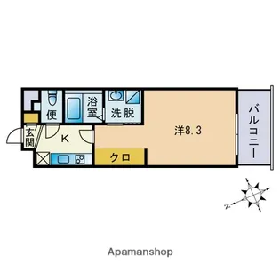 仮称)松香台2丁目マンション【2階】の間取り