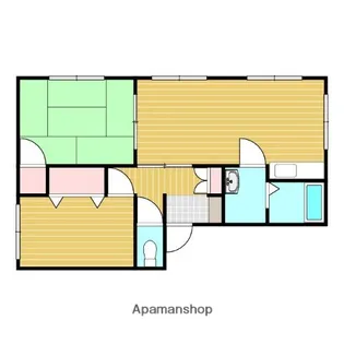 ガーデンヒルズ若宮【2階】の間取り