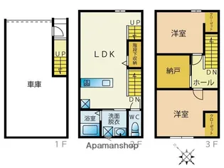 LINKS新宮【1階】の間取り