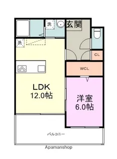 PHOENIX福間BAYSIDE【4階】の間取り
