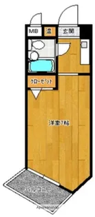 メゾン・ド・オセアン【2階】の間取り