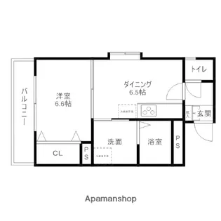 ローヤルマンション博多駅前【7階】の間取り