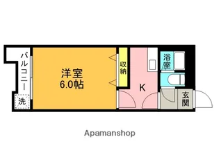 ホワイトシャトー高宮【3階】の間取り