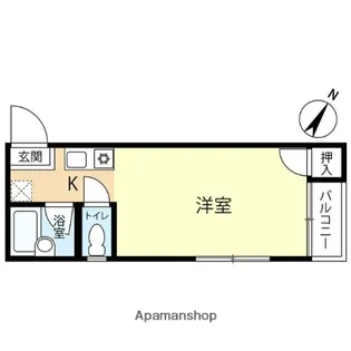 オーベルジュ平尾【1階】の間取り