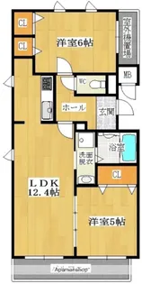 セントレー西長住【3階】の間取り