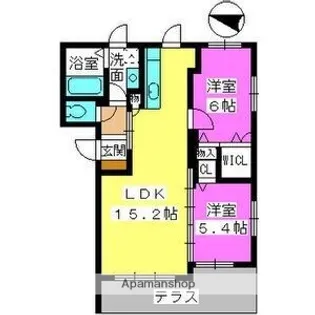 福岡県福岡市南区井尻1丁目【マンション】の間取り