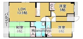 ディアス宮嵜【3階】の間取り