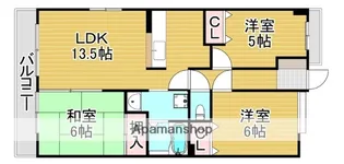 ディアス宮嵜【2階】の間取り