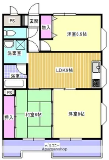 アーテム大橋Ⅱ【2階】の間取り