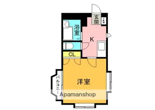 PLEAST高宮【2階】の間取り