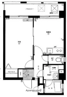 ピュアドーム高宮ロイヤルズ【11階】の間取り