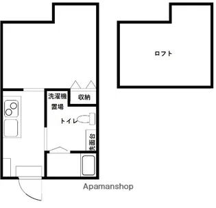 チェルカーレ清水【1階】の間取り