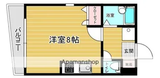 リファレンス高宮【1階】の間取り