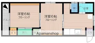 山口ビル【3階】の間取り