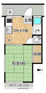 清峰荘【2階】の間取り