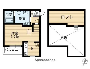 ABETINA【2階】の間取り