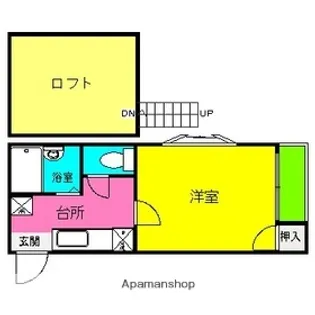 フレンドリー井尻【2階】の間取り