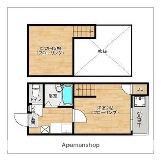 メディオ【2階】の間取り