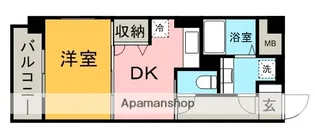 リーベルタース【6階】の間取り